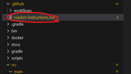 copilot-instructions.md file