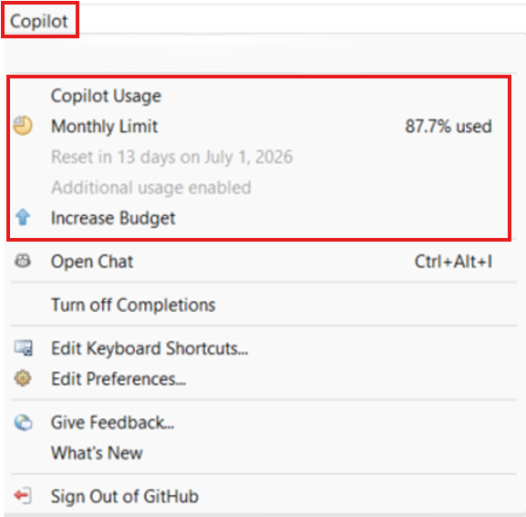 Copilot Info